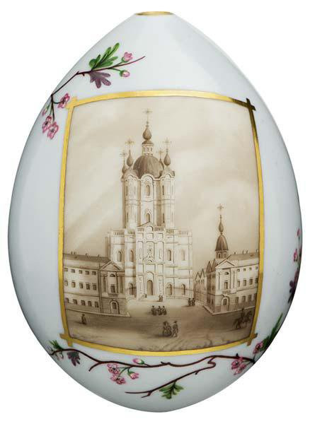 Series of porcelain Easter eggs - фото, ракурс 1