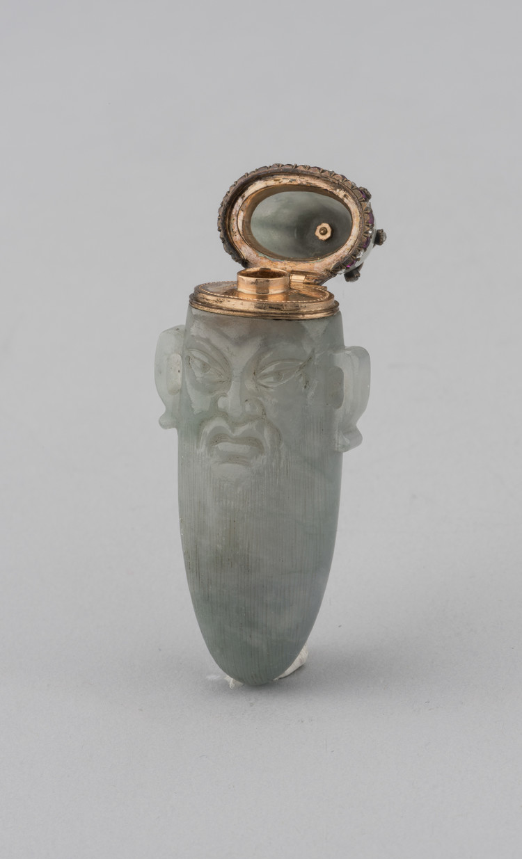 Perfume Bottle in the Shape of a Chinese Man’s Head - фото, ракурс 2