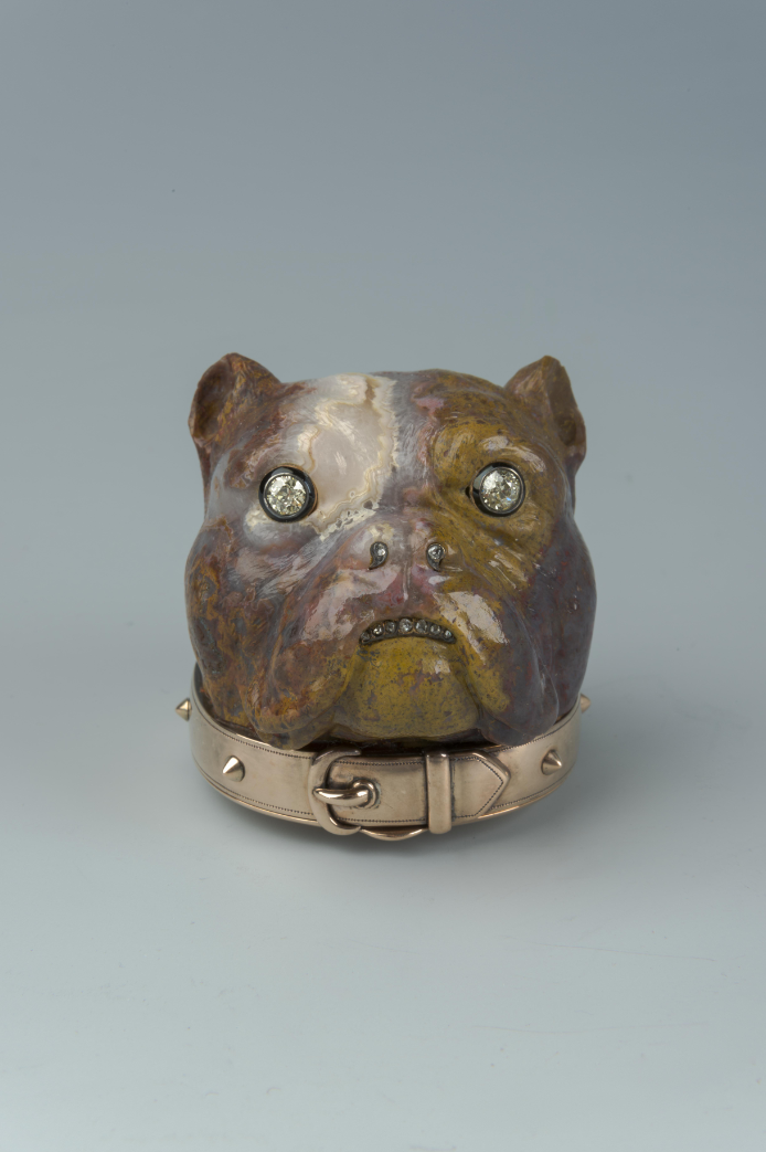 Bulldog Head Bonbonnière - фото, ракурс 2