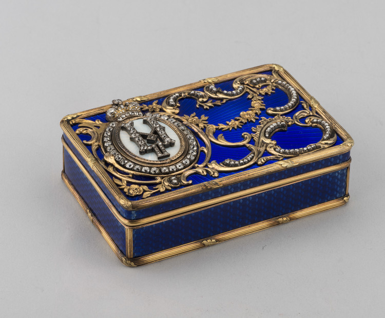 Snuffbox with the cypher and portrait of Nicholas II - фото, ракурс 4