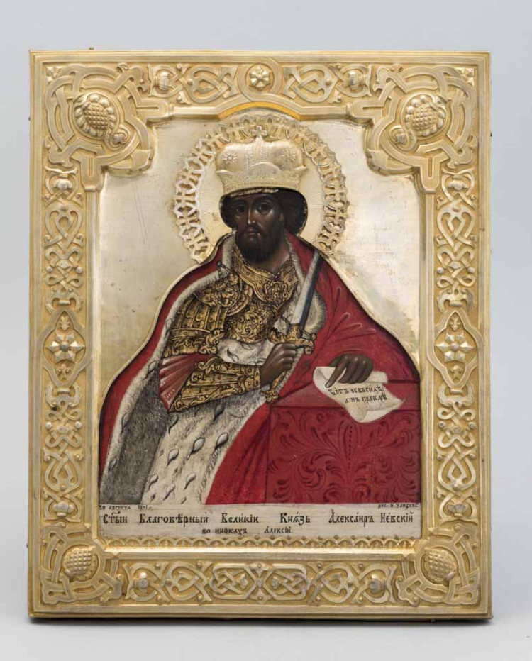Икона «Святой князь Александр Невский» - фото