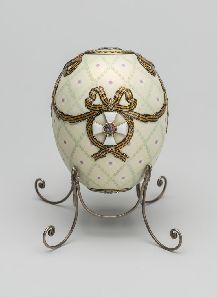 Пасхальное яйцо «Орден Святого Георгия» - фото, ракурс 1