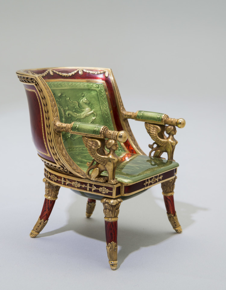 Бонбоньерка в форме кресла - фото, ракурс 9